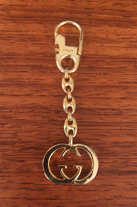 gucci keychain for sale|vintage Gucci keyring.